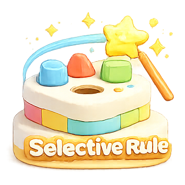 Selective Rules